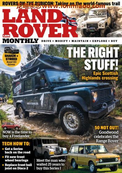 [英国版]Land Rover Monthly 路虎月刊 越野车户外杂志 2021年1月刊